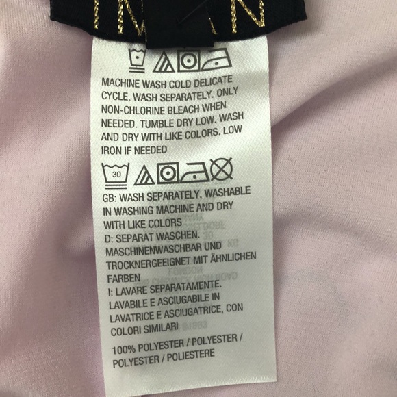 Iman Reversible Bomber Floral Pale Pink Zip Up Super Soft Stretch Knit Jacket - Picture 7 of 8